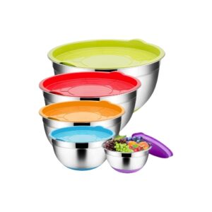 Mixing Bowls with Airtight Lids 5 pieces
