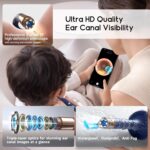 Bebird Ear Wax Removal Tool Camera, Visual Earwax Cleaner with Cleaning Kit as Spade/Spoon/Pick/Tweezer Clean Ears for Family, Ear-Scope Otoscope Wireless WiFi Connect - Image 5